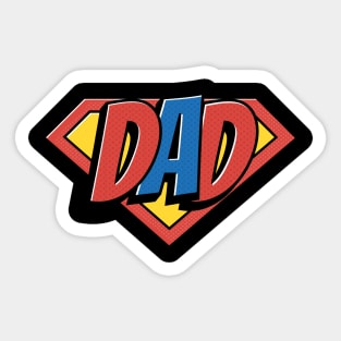 Super-Dad Sticker